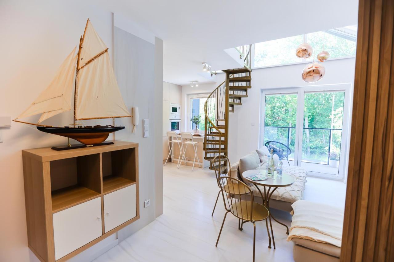 M&K Apartamenty Sailors Golden Yacht, Gdansk - Wyspa Sobieszewska Buitenkant foto